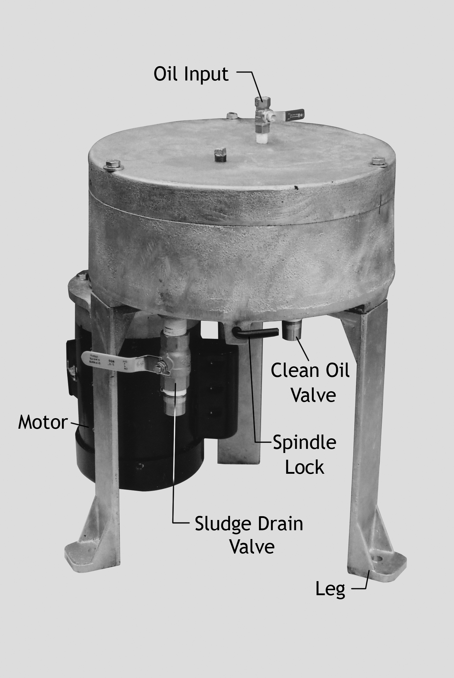 WMO oil Centrifue parts 1