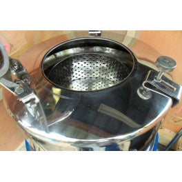 110 lb (50 kg) Solid Bowl Basket Centrifuge | 304SS | Variable Speed | Industrial Grade [US-Filtermaxx] 1-Phase