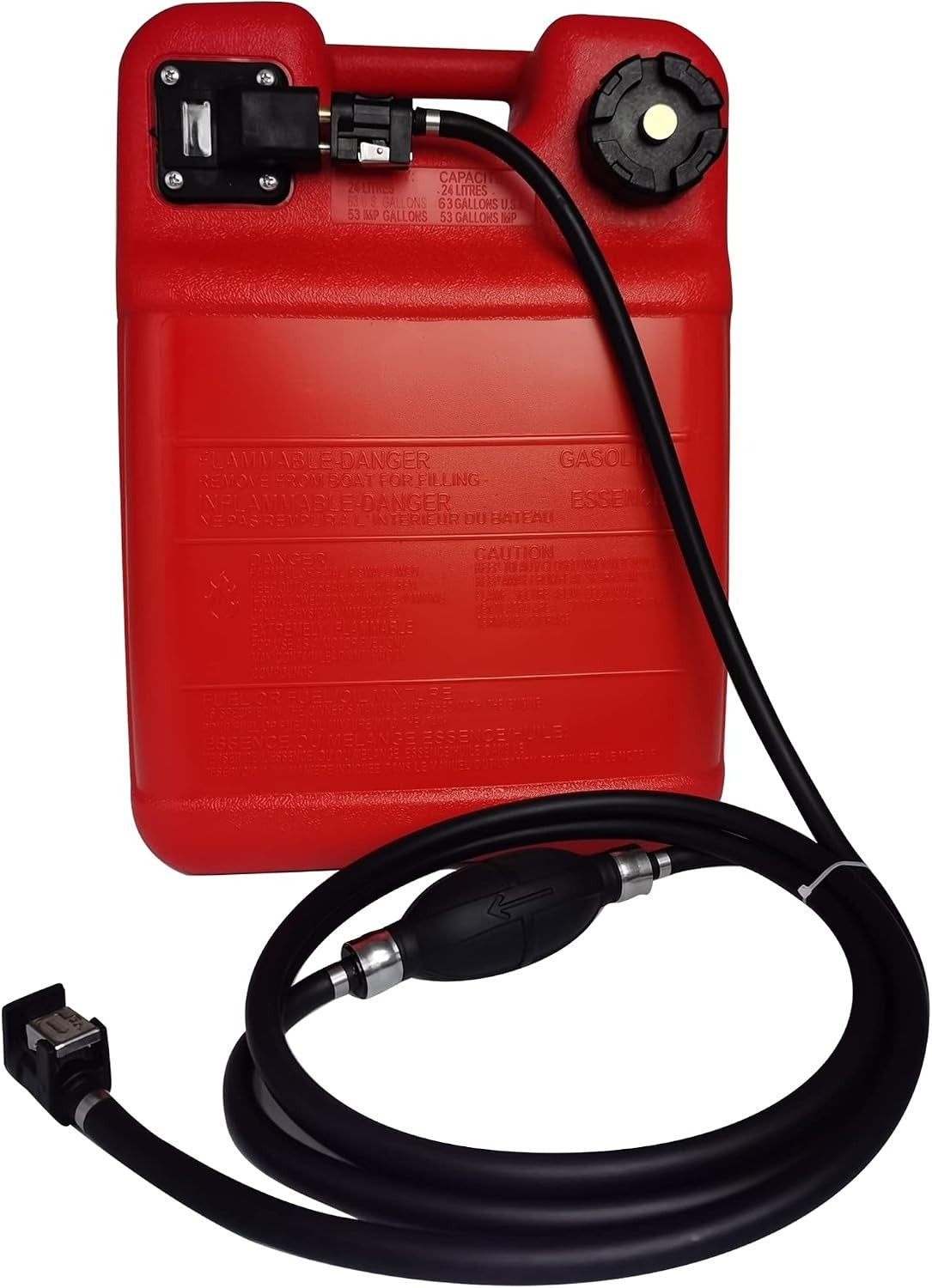Remote Mounted Fuel Tank | 24hp US-FMX Pump - 6gal w/ Primer